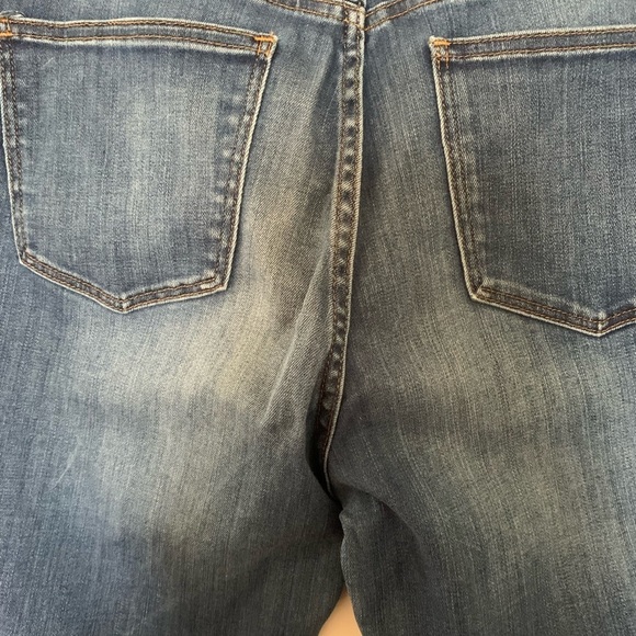 Madewell High Rise Skinny Crop Button Fly Jeans Size 29 Blue - Picture 7 of 10